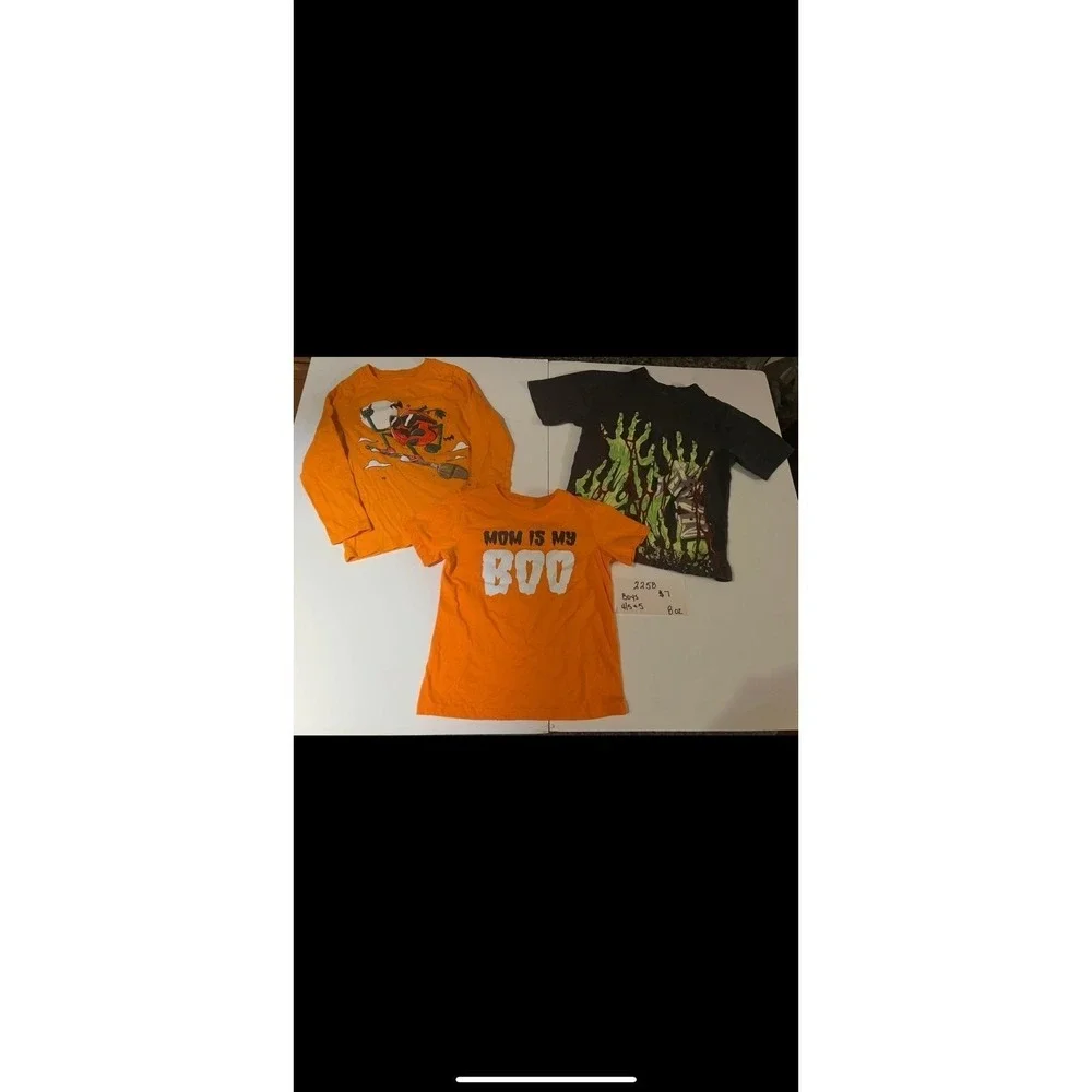 Boys size 4/5‎ & 5 shirts (2258)
